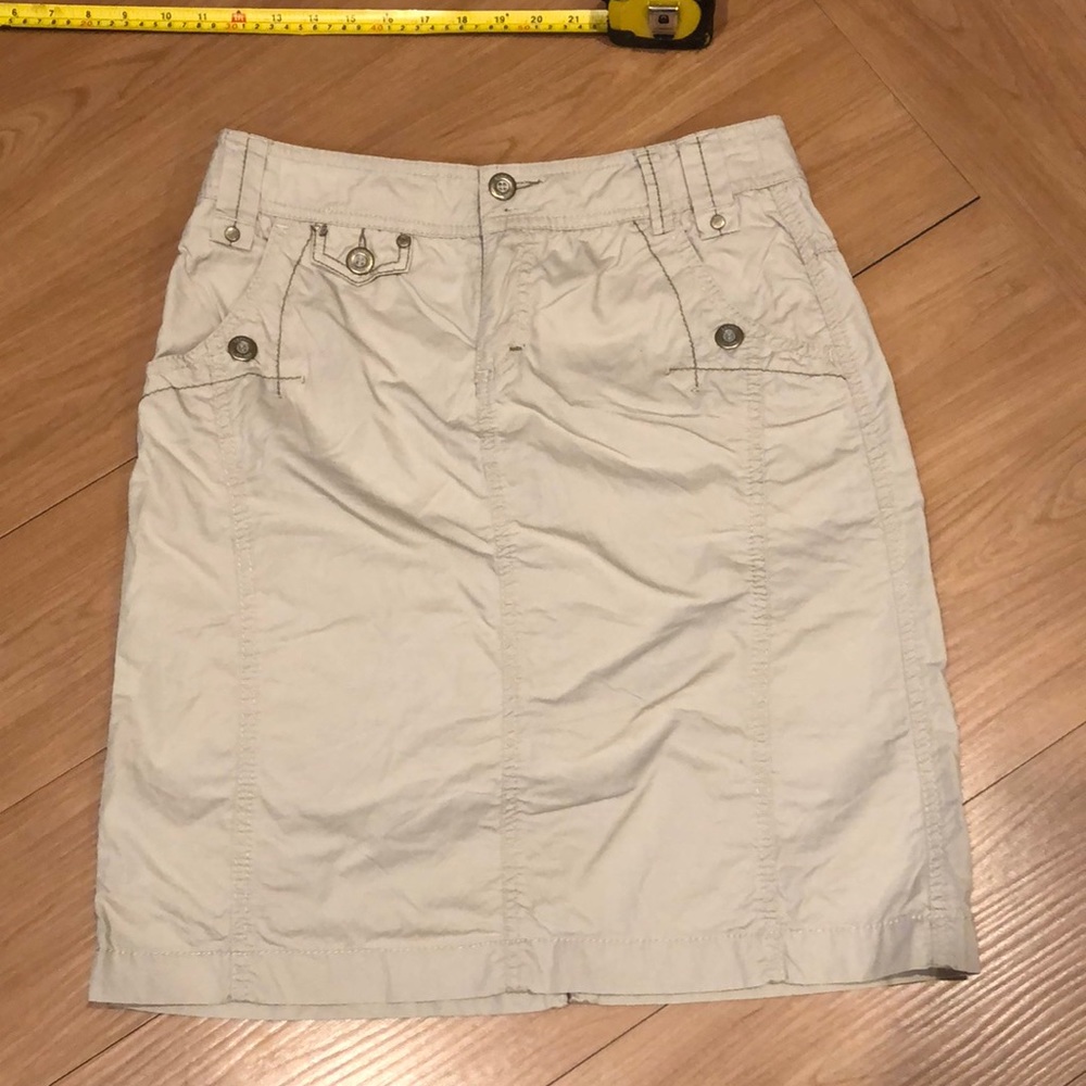Beige soft & comfortable short skirt, Esprit, EUR40/US6, pocket, new
